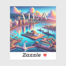 Aiea Hawaii 3インチビニールシール シール