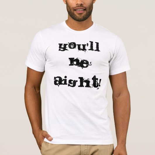 Aightです! Tシャツ (正面)