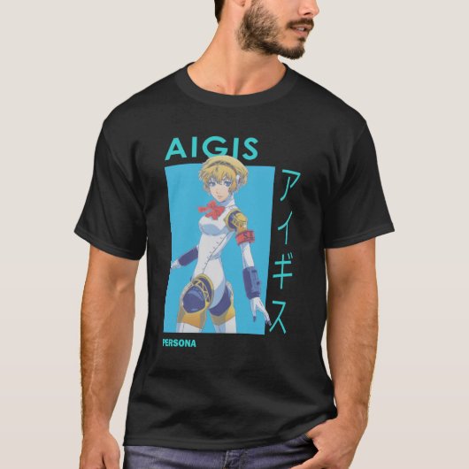 Aigis SEES Aichan Aegis Persona 3 Essential Tシャツ (正面)