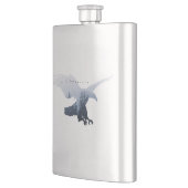 Aigle Animal Forêt Sauvage Nature Monde Terre Libr フラスク (左)