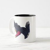 Aigle royal en vol ツートーンマグカップ (正面左)
