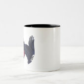 Aigle royal en vol ツートーンマグカップ (中央)