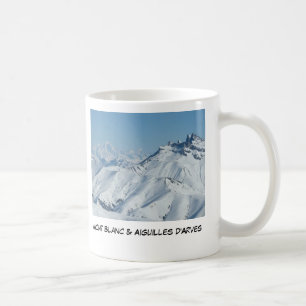 Aiguilleのd' Arvesの& Mt BlancのNeddo氏… コーヒーマグカップ