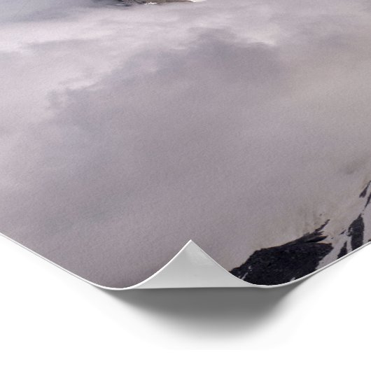 Aiguille du Midiフランス ポスター (角)