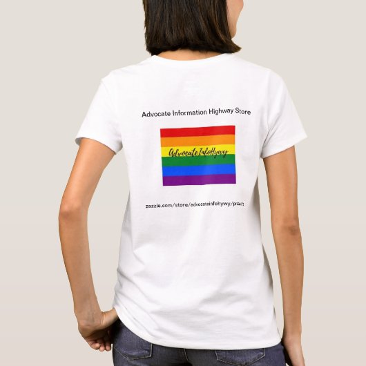 AIHストアシャツ Tシャツ (裏面)