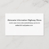 AIHストア名刺 名刺 (裏面)