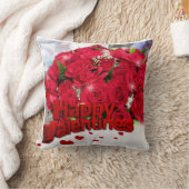 AIH Valentine's Day Throw Pillow クッション (ブランケット)