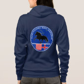 AIHAロゴ衣服 パーカ (裏面)