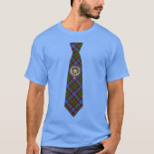 Aikenhead Scottish Clan Badge & Tartan Necktie Tシャツ (正面)