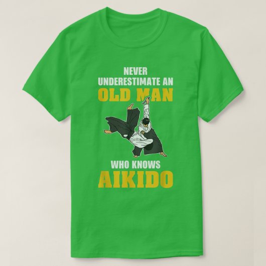 Aikido Martial Art Japan Aikidoka Martial Artist 5 Tシャツ (デザイン正面)
