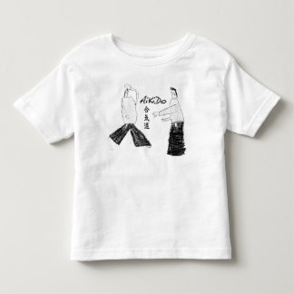 Aikido - Shomen-uchi トドラーTシャツ