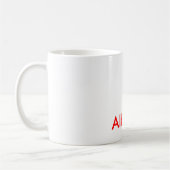 AikidoKanjiの合気道のコーヒー・マグ コーヒーマグカップ (左)