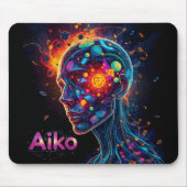 AiKo グランジデザイン #4 マウスパッド (正面)