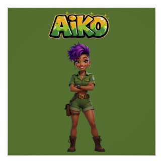 AiKo Beats™ サファリ AiKo エクスプローラー ポスター