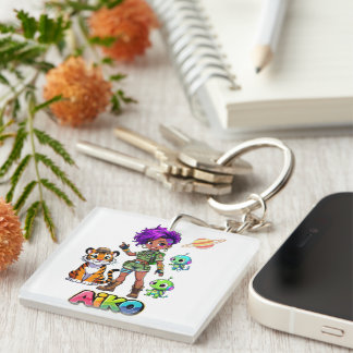 AiKo Beats™ AiKo & Friends Adventure キーホルダー