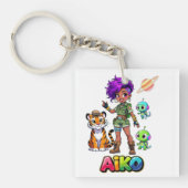 AiKo Beats™ AiKo & Friends Adventure キーホルダー (正面)