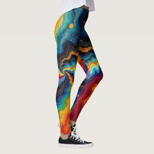 🌈 AiKo Beats™ Leggings V1 レギンス (右)