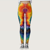 🌈 AiKo Beats™ Leggings V2 レギンス (正面)