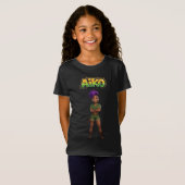 AiKo Beats™ Safari AiKo Explorer Tシャツ (正面フル)