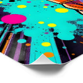 AiKo Grunge Graphic #1 ポスター (コーナー)