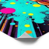 AiKo Grunge Graphic #1 ポスター (角)