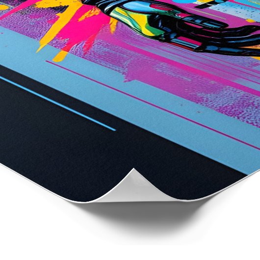 AiKo Grunge Graphic #2 ポスター (角)