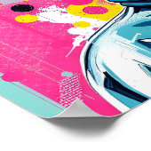 AiKo Grunge Graphic #3 ポスター (角)