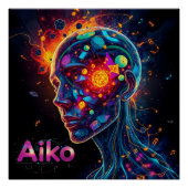 AiKo Grunge Graphic #4 ポスター (正面)