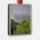 AilsaクレイグおよびArran 1860年の島の意見 メタルオーナメント (右)