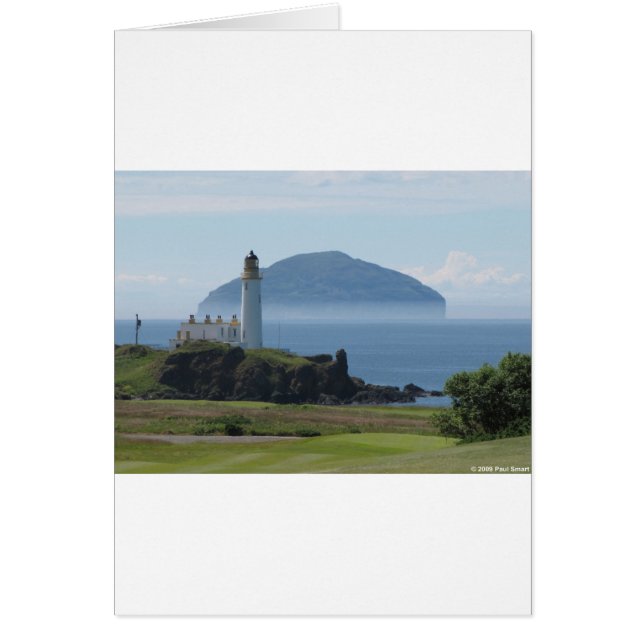 AilsaクレイグのTurnberryの灯台 (正面)