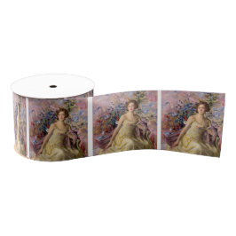 Ailsa Bruceとヴィラードの花 グログランリボン