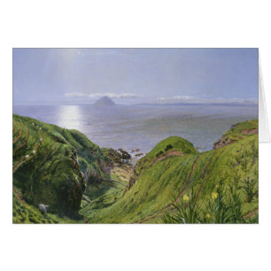 Ailsa CraigとスコットランドのArran島
