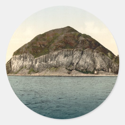 Ailsa Craig、Clydeのファースト、スコットランド ラウンドシール (正面)