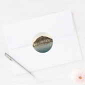 Ailsa Craig、Clydeのファースト、スコットランド ラウンドシール (封筒)