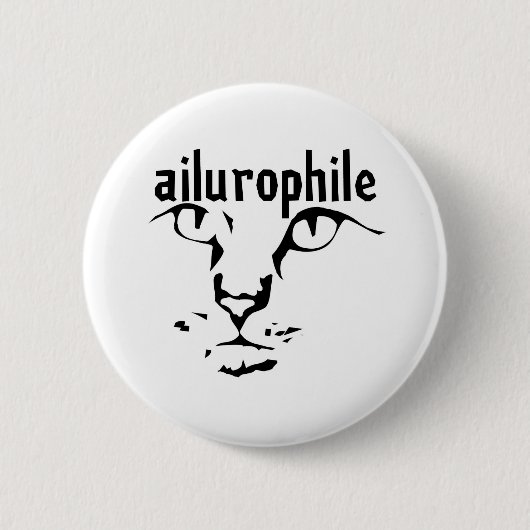 ailurophileピン 缶バッジ (正面)