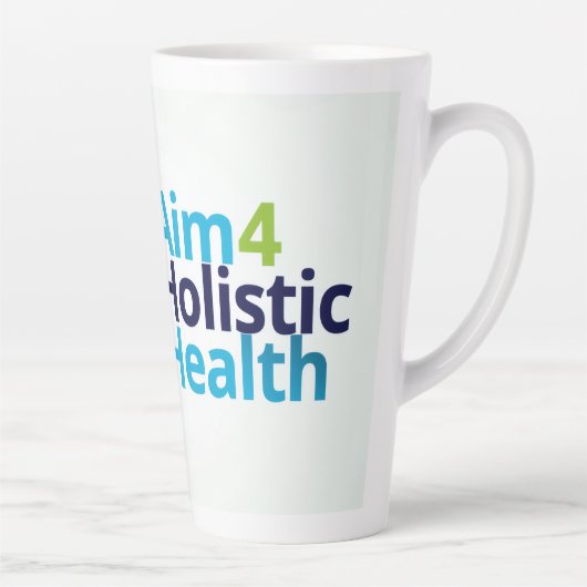 Aim 4 Holistic Health カフェラテマグ (右)