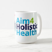 Aim 4 Holistic Health コーヒーマグカップ (正面右)