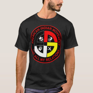 AIM 9先住民 Tシャツ