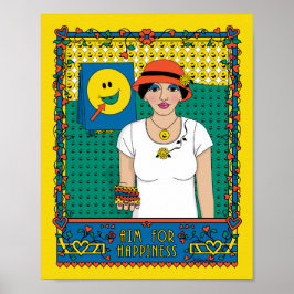 Aim For Happiness_B_8x10 Poster ポスター