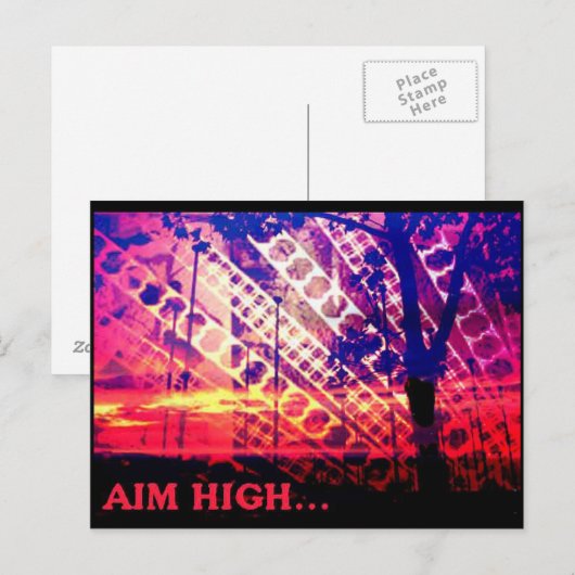 Aim Highカード ポストカード (正面/裏面)