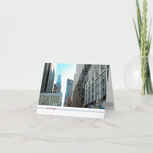 aim*high_NYCノートカード カード (正面)