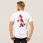 Aim High, Vote Lowe British Map トライブレンドＴシャツ (裏面全面)