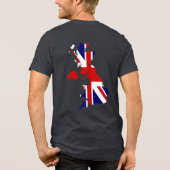 Aim High, Vote Lowe Map of Britain  トライブレンドＴシャツ (裏面)