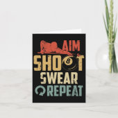 Aim Shoot Swear Repeat カード (正面)