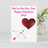 Aim True Valentine's Dayカード シーズンカード (スタンド正面)