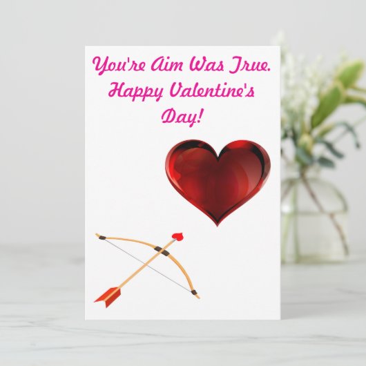 Aim True Valentine's Dayカード シーズンカード (スタンド正面)