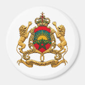 Aimant Emblème du Maroc マグネット (正面)