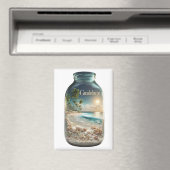 Aimant Guadeloupe Plage en Bouteille | Magnet マグネット (インサイチュ (食洗機))
