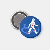 Aimant Handicap非表示/表示 マグネット (正面/裏面)