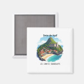 Aimant Les Saintes Terre-de-Haut | Magnet マグネット (正面/裏面)